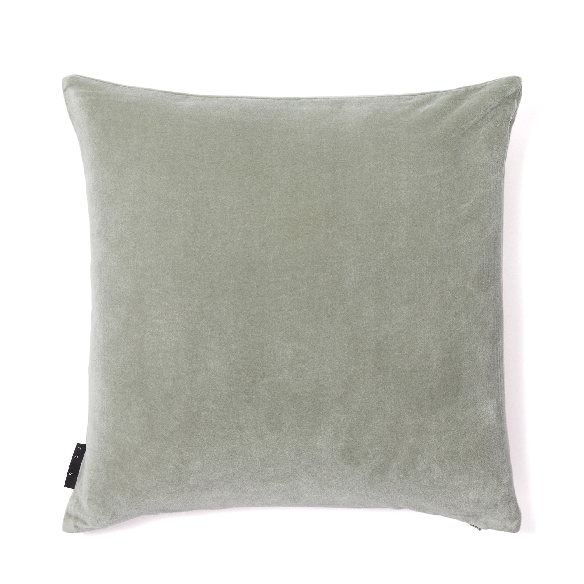 Velvet Cushion Cover Sage Green 50cm x 50cm – The Conran Shop