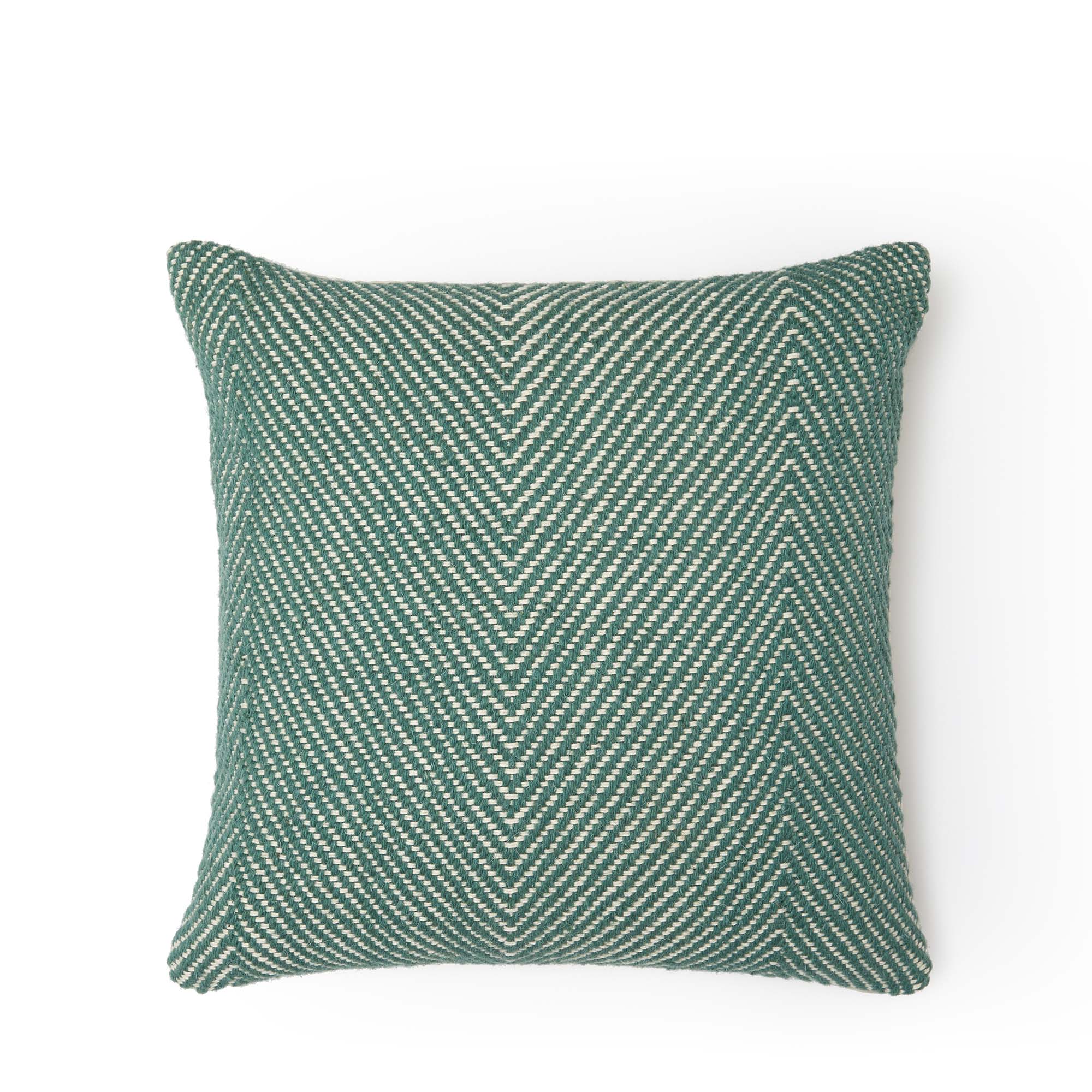 Woven Plain Cushion Cover Teal 50 x 50cm by TCS Studio – The