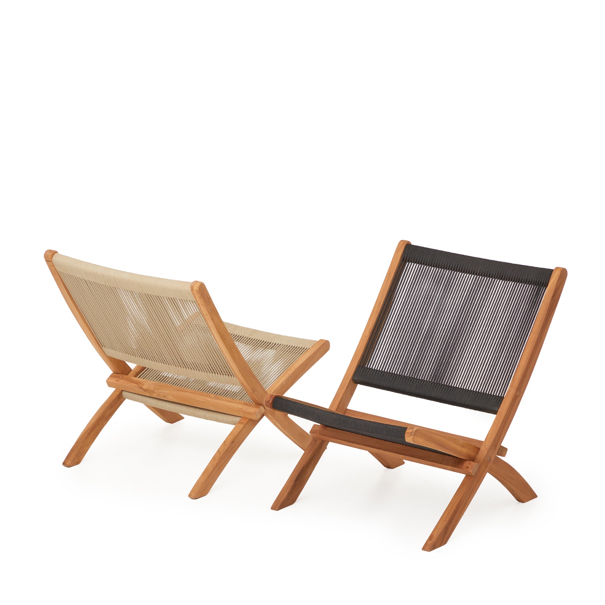 Folding teak lounge chair outlet