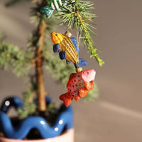 Ornament Guppy - Pink