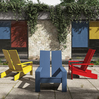 AD11 Outdoor Lounge Chair - Yellow