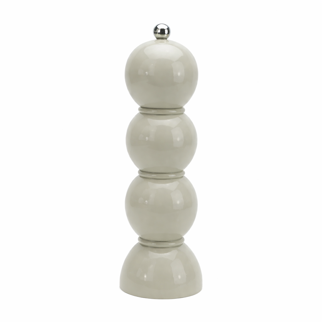 Lacquered Salt & Pepper Grinder - Cappuccino