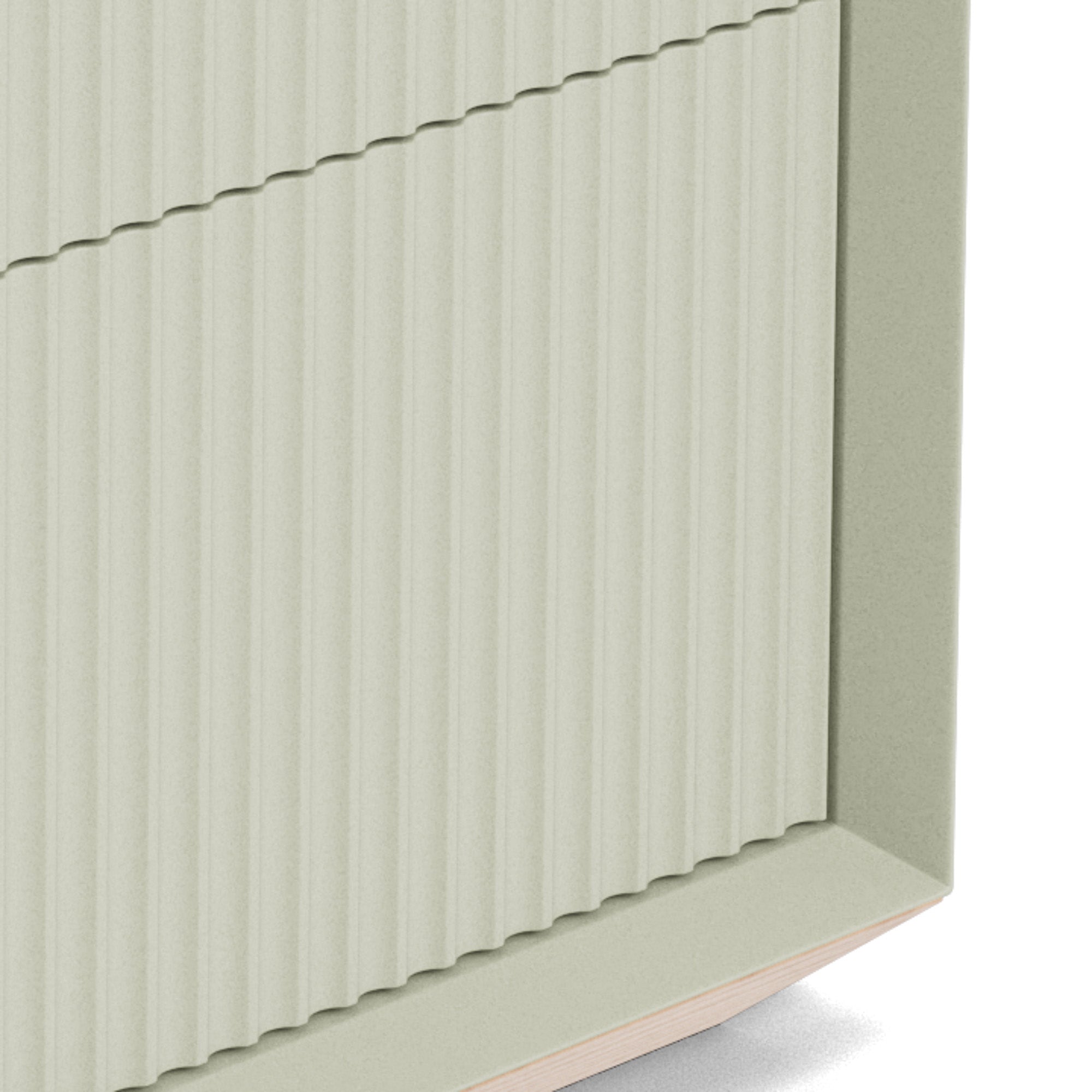 Pillar 6 Drawer Tallboy - Lichen