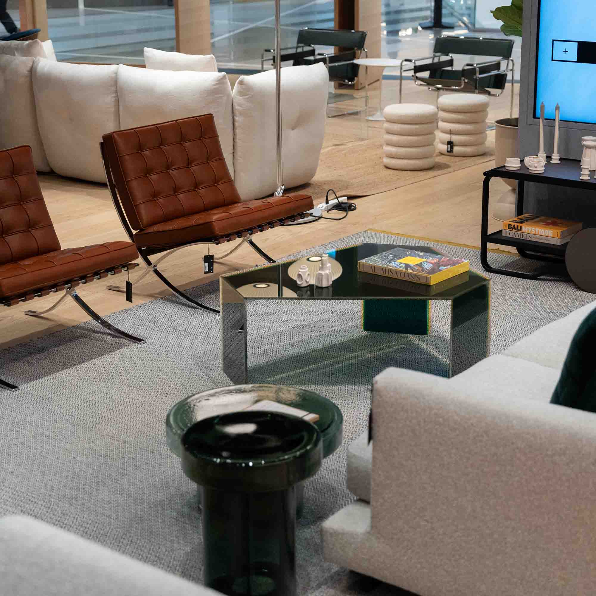 Barcelona Chair Cognac by Knoll – The Conran Shop - Main Image