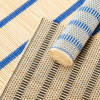 Bamboo Black Placemat 45 x 33cm - Set of 6