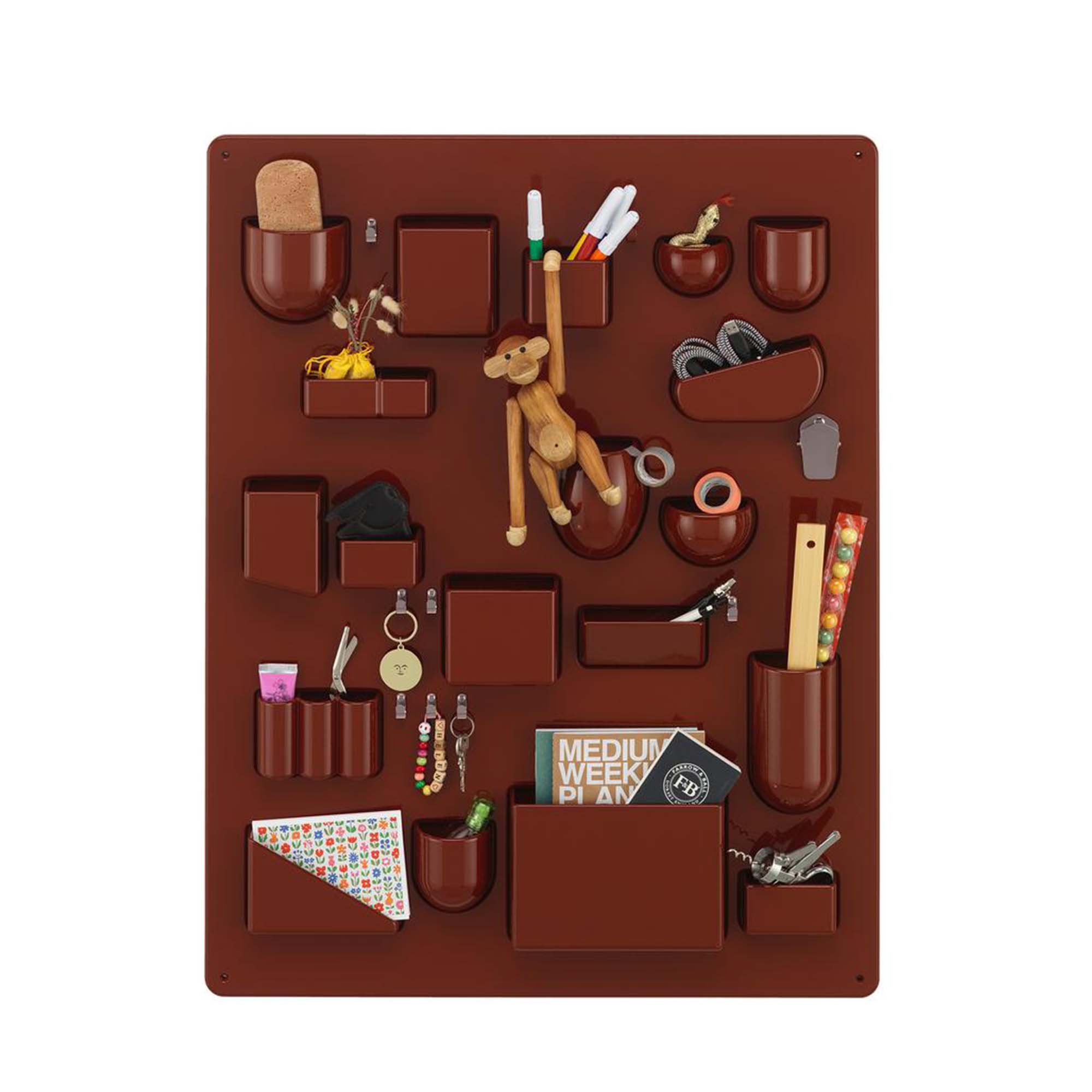 Large Uten.Silo RE I Notice Board - Japanese Red