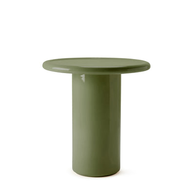 Mag Round Tall Side Table - Green