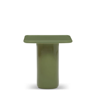 Mag Square Tall Side Table - Green