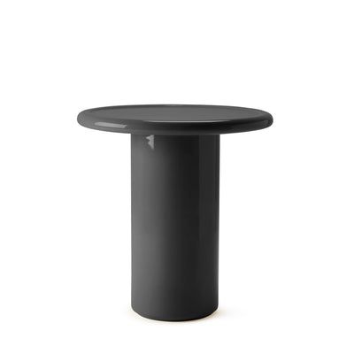 Mag Round Tall Side Table - Charcoal
