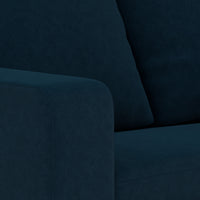 Chiltern 4-Seater Sofa in Zaffre Duro Velvet