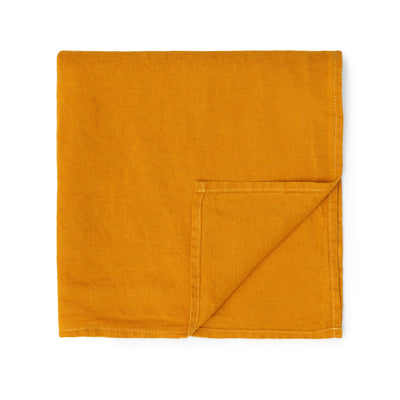 Linen Napkin Mustard 47 x 47cm