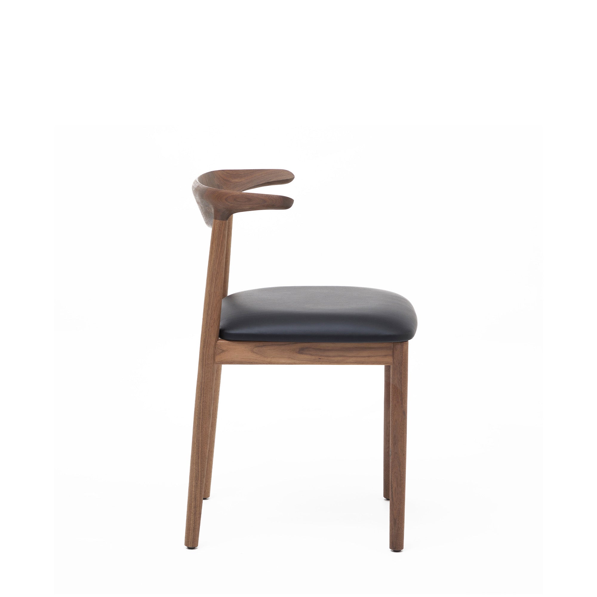 Delta%20Chair%20in%20Walnut%20&%20Black%20Leather image 3