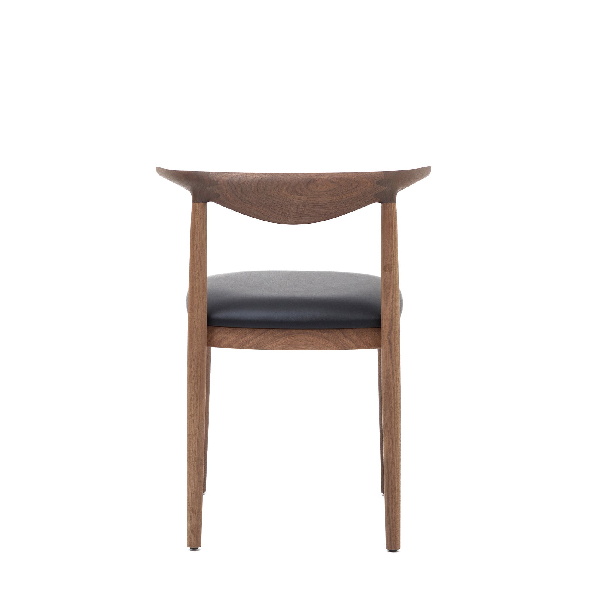 Delta%20Chair%20in%20Walnut%20&%20Black%20Leather image 4