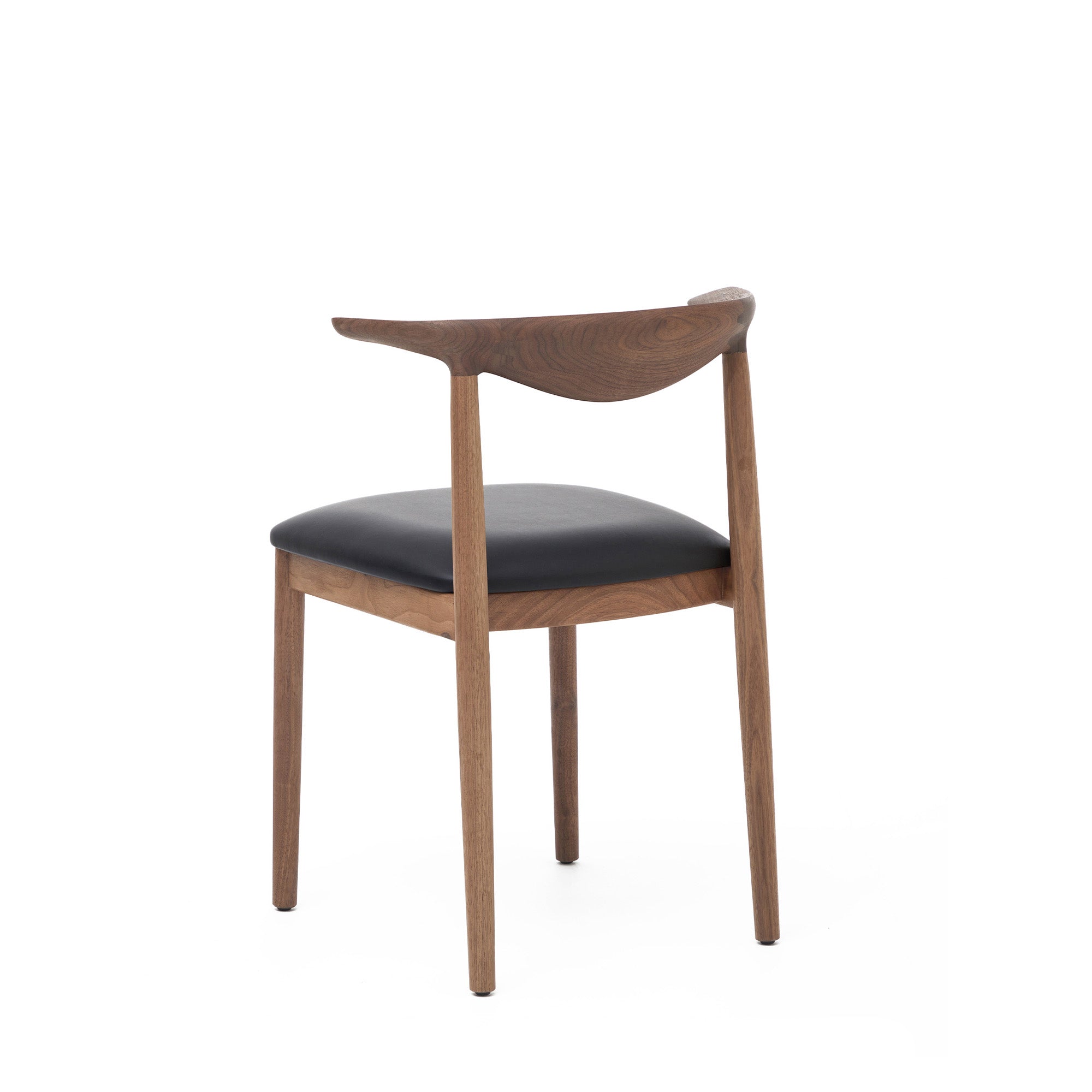 Delta%20Chair%20in%20Walnut%20&%20Black%20Leather image 5