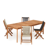 Outdoor Dining Table in Teak 220cm