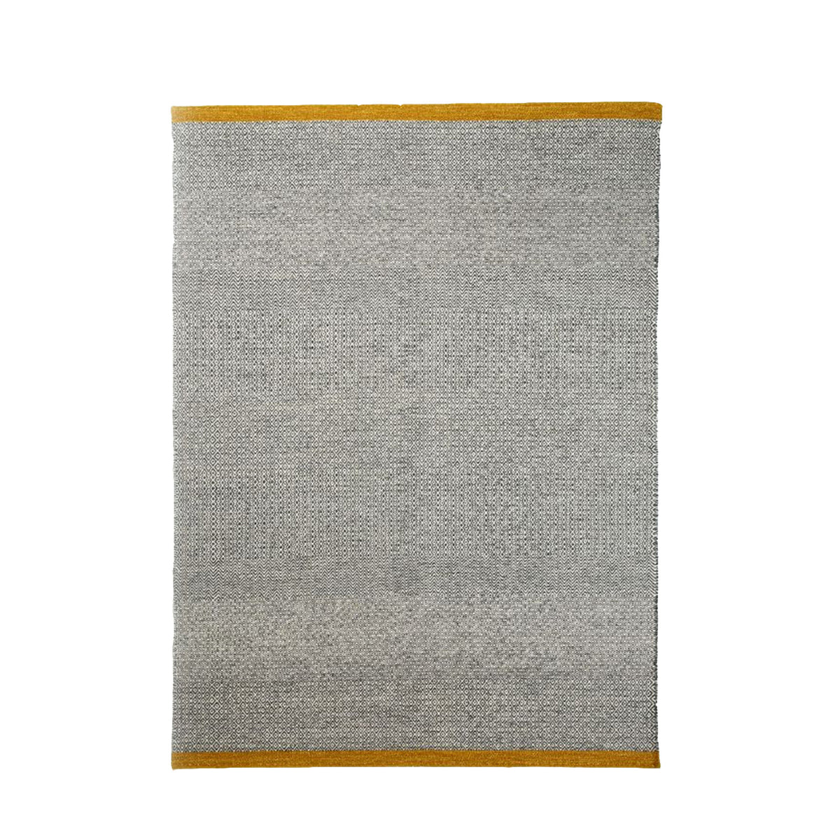Conran Rugs Mini Diamond Charcoal & Pollen Kilim Rug - 200 x 300cm | The Conran ...
