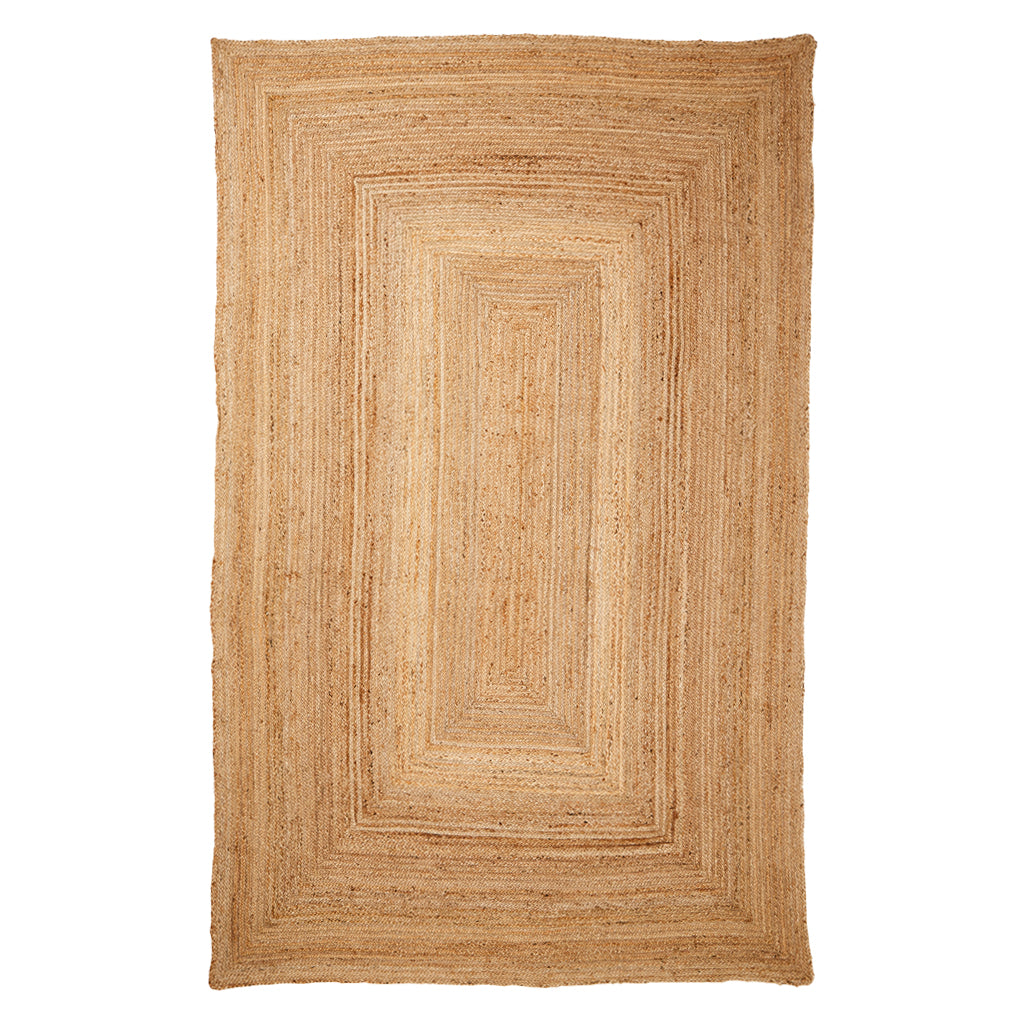 Conran Rugs Jute Braided Rug Neutral 200 x 300cm | The Conran Shop Kuwait