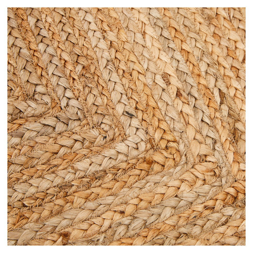 Conran Rugs Jute Braided Rug Neutral 200 x 300cm | The Conran Shop Kuwait