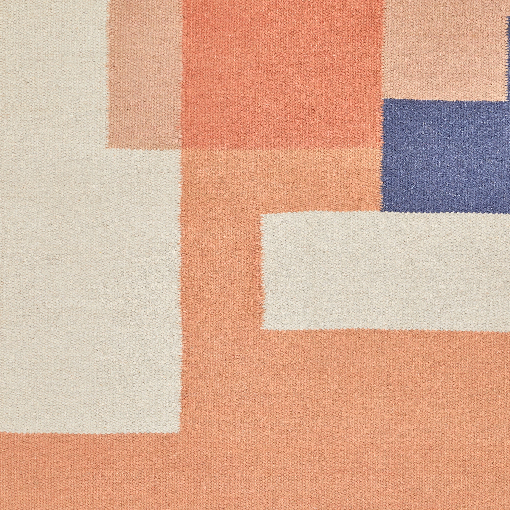 Ives Block Dhurrie Rug 240cm × 170cm by TCS Studio – The Conran Shop