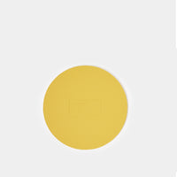 Cuero Two Tone Round Leather Coaster 10 cm
