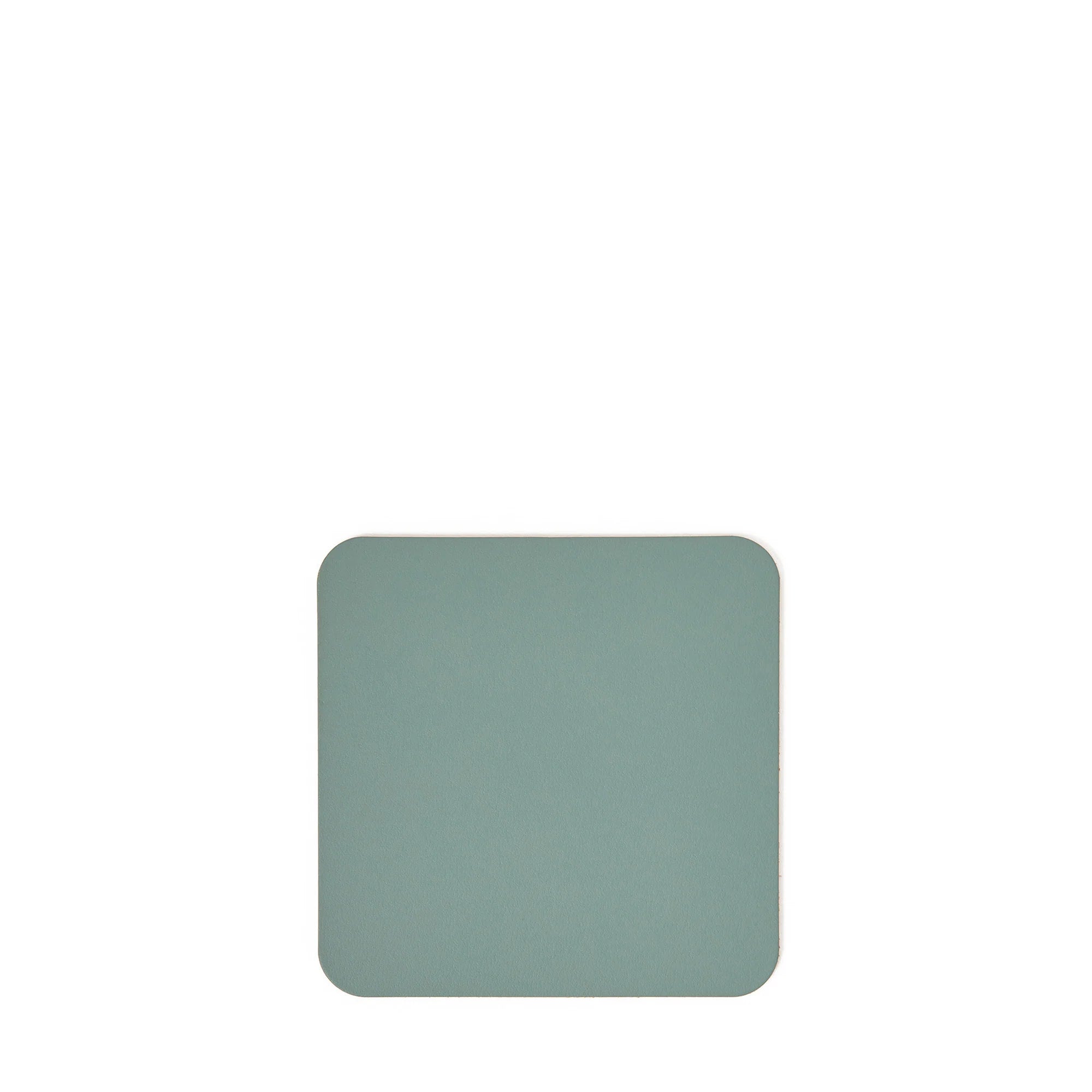 Cuero Two Tone Square Leather Coaster 10 x 10cm