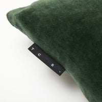 غطاء وسادة مخملي مزدوج الجوانب - أخضر عشبي 50cm x 50cm