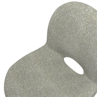 Cross Leg Side Chair - Boucle Noisette