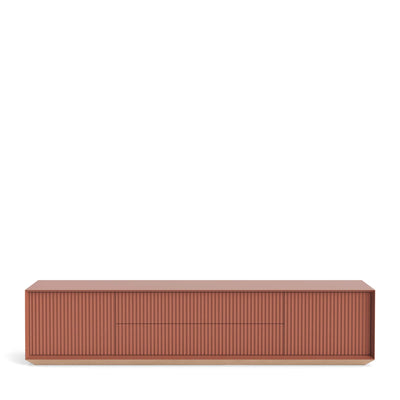 كونسول بيلار المنخفض 200 سم - أحمر