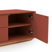 كونسول بيلار المنخفض 200 سم - أحمر