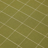 Woven Check Rectangular Placemat Calla Green 40 x 30cm