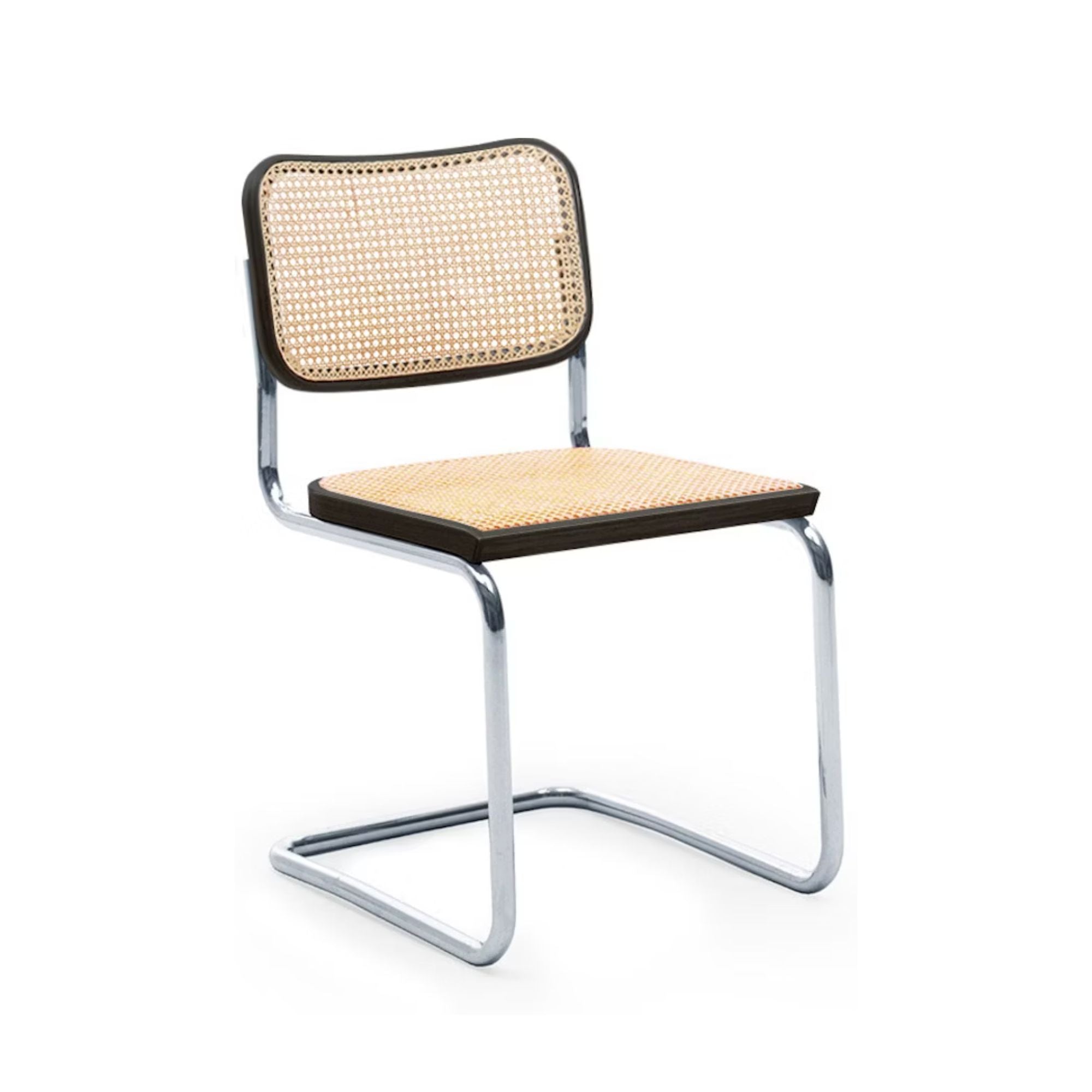 【mi】Cesca Armless Chair Black Cesca Armless Chair Black Satin Frame by Knoll – The Conran Shop