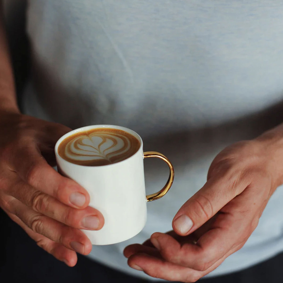 Gold Coffee Mug