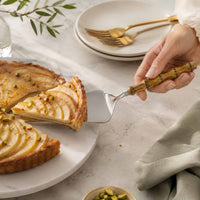 Panda Tart Server - Light Bamboo
