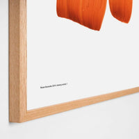 رسمه رقم 20 مع اطار من البلوط