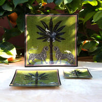 Green Mosaico Tray - Large