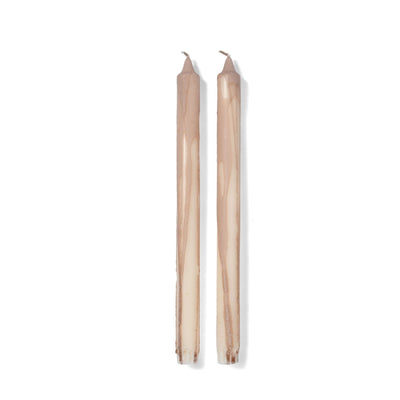 Dryp Candle Set of 2 - Beige