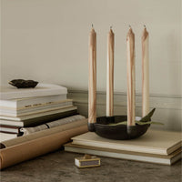 Dryp Candle Set of 2 - Beige