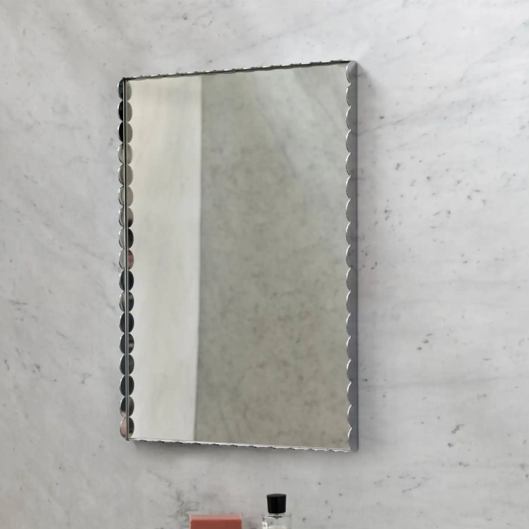 Arcs Rectangle Mirror S - Mirrored