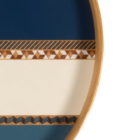 صينية لامينيت مصقولة - أزرق