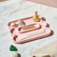 Catchall Templo Wave - Light Pink