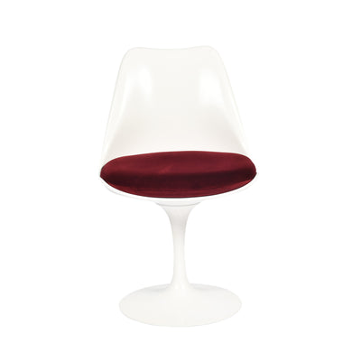 Saarinen Tulip Armless Chair - Red