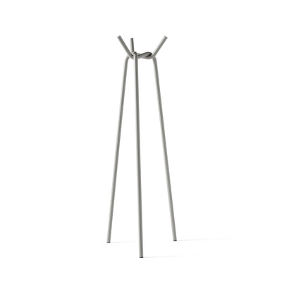 Knit Coat Stand Grey Powder Coated Steel