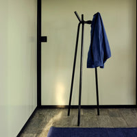 Knit Coat Stand Black Powder Coated Steel