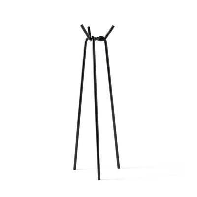 Knit Coat Stand Black Powder Coated Steel