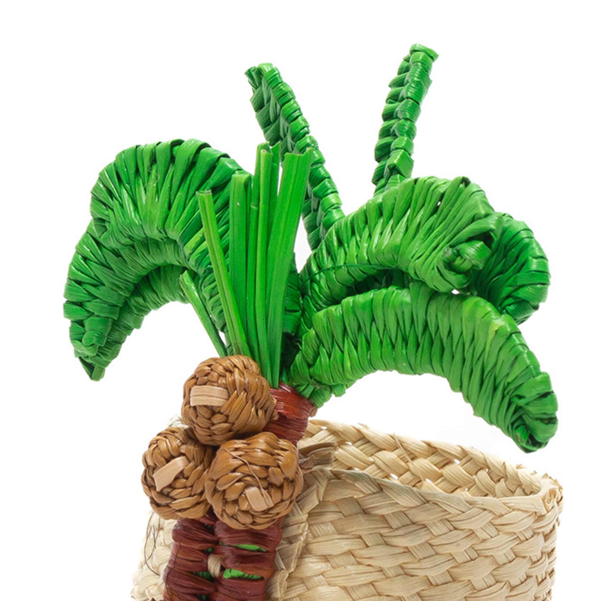 Iraca Jungle Napkin Ring - Palm Tree