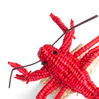 Iraca Sea Napkin Ring - Lobster