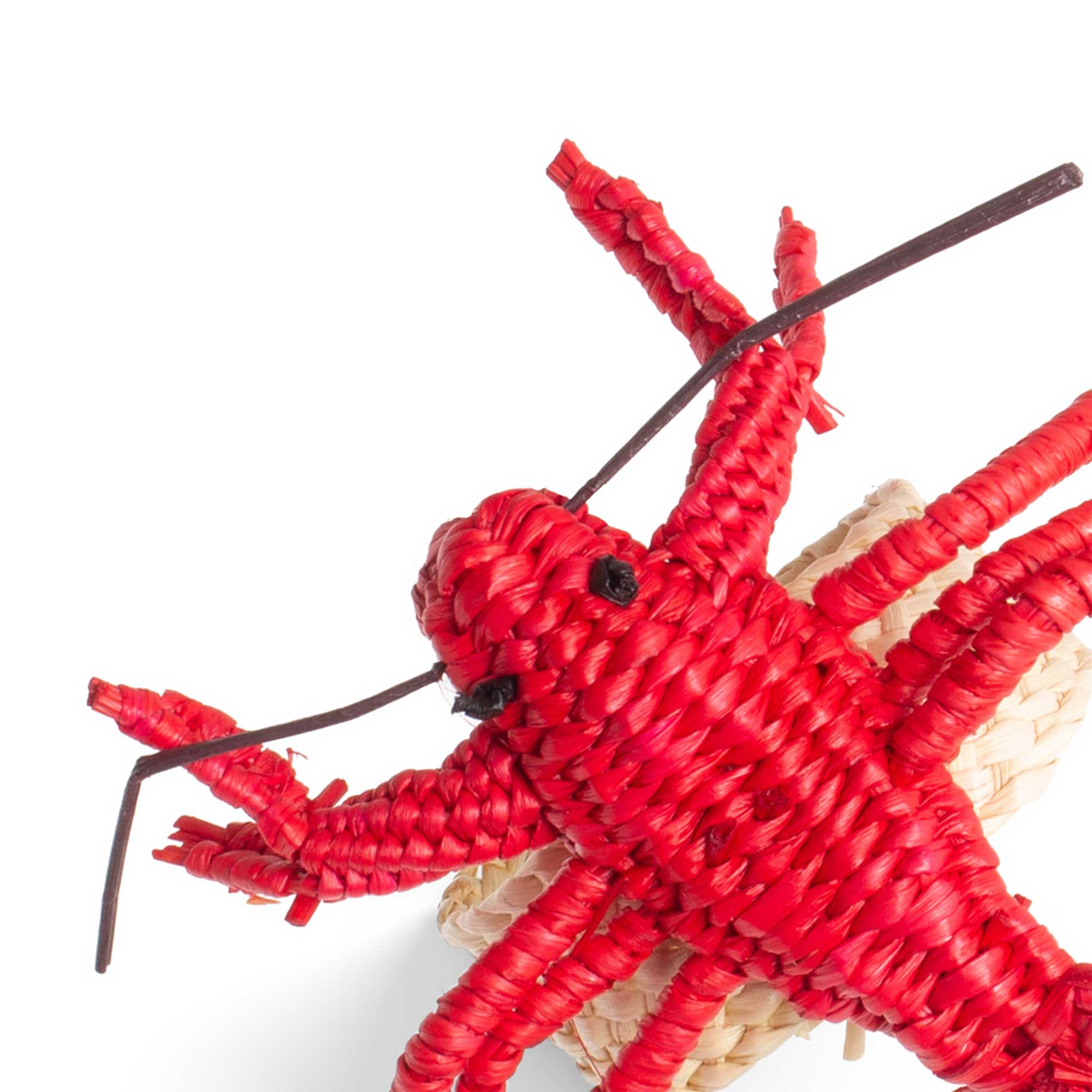 Iraca Sea Napkin Ring - Lobster