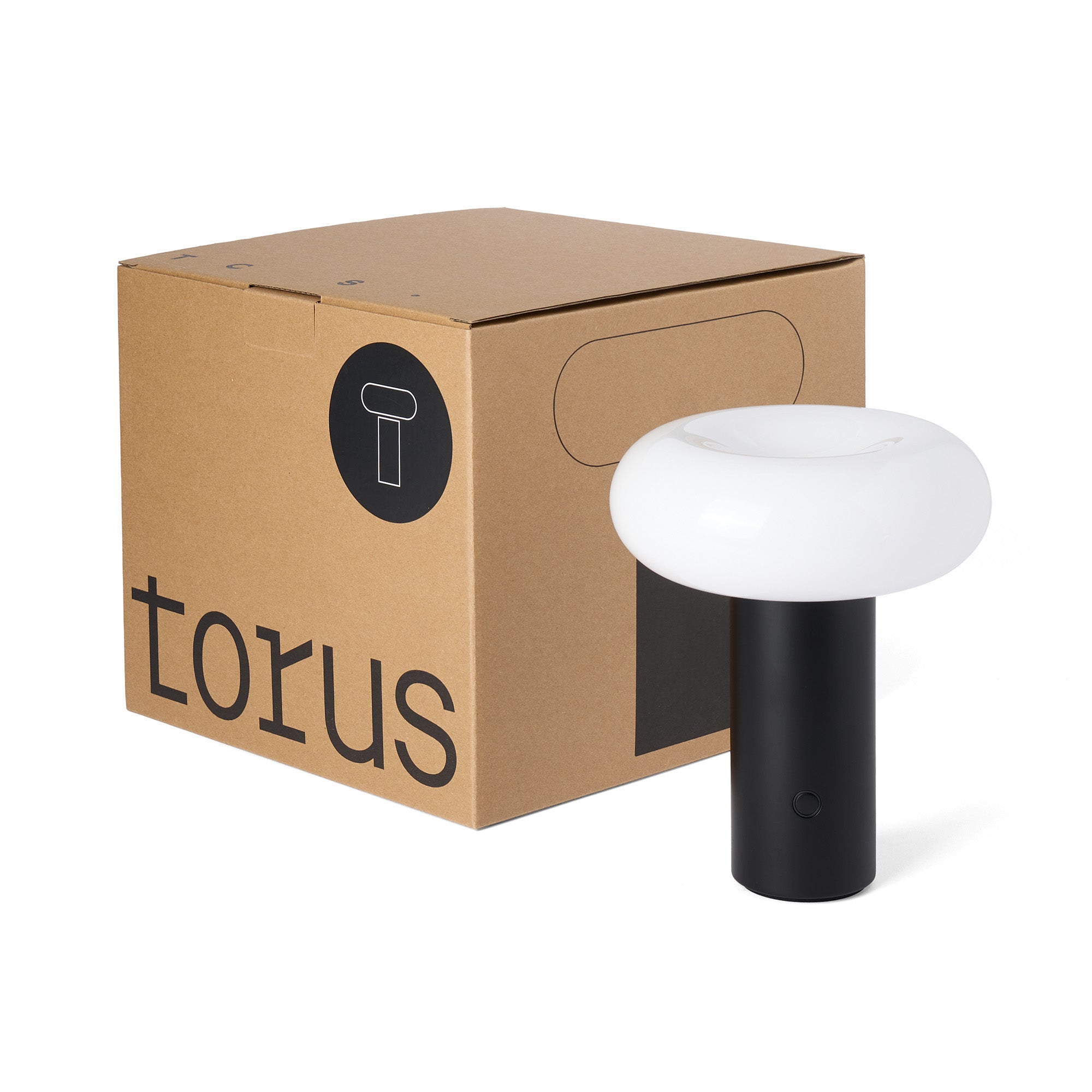 مصباح توروس المحمول - أسود