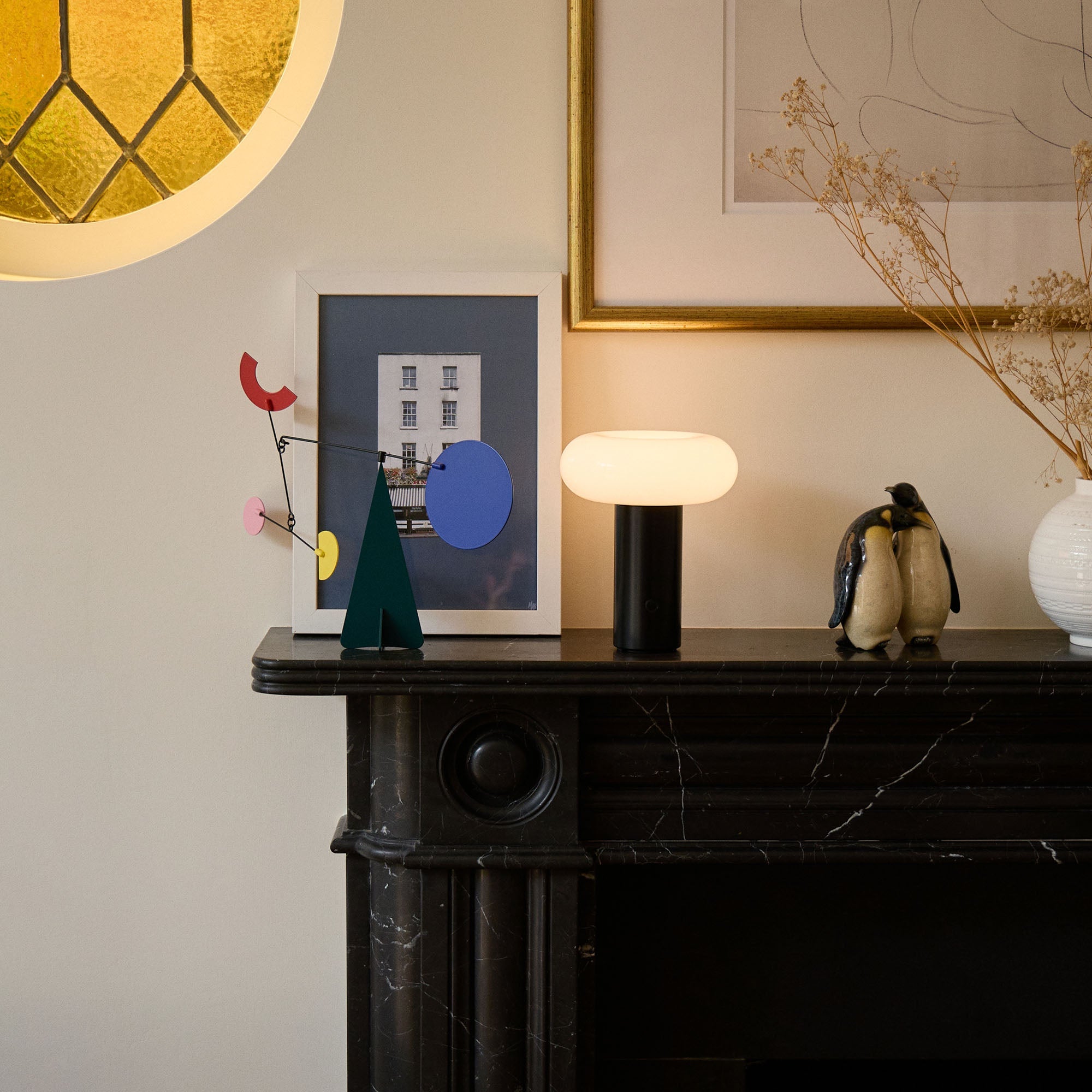 مصباح توروس المحمول - أسود