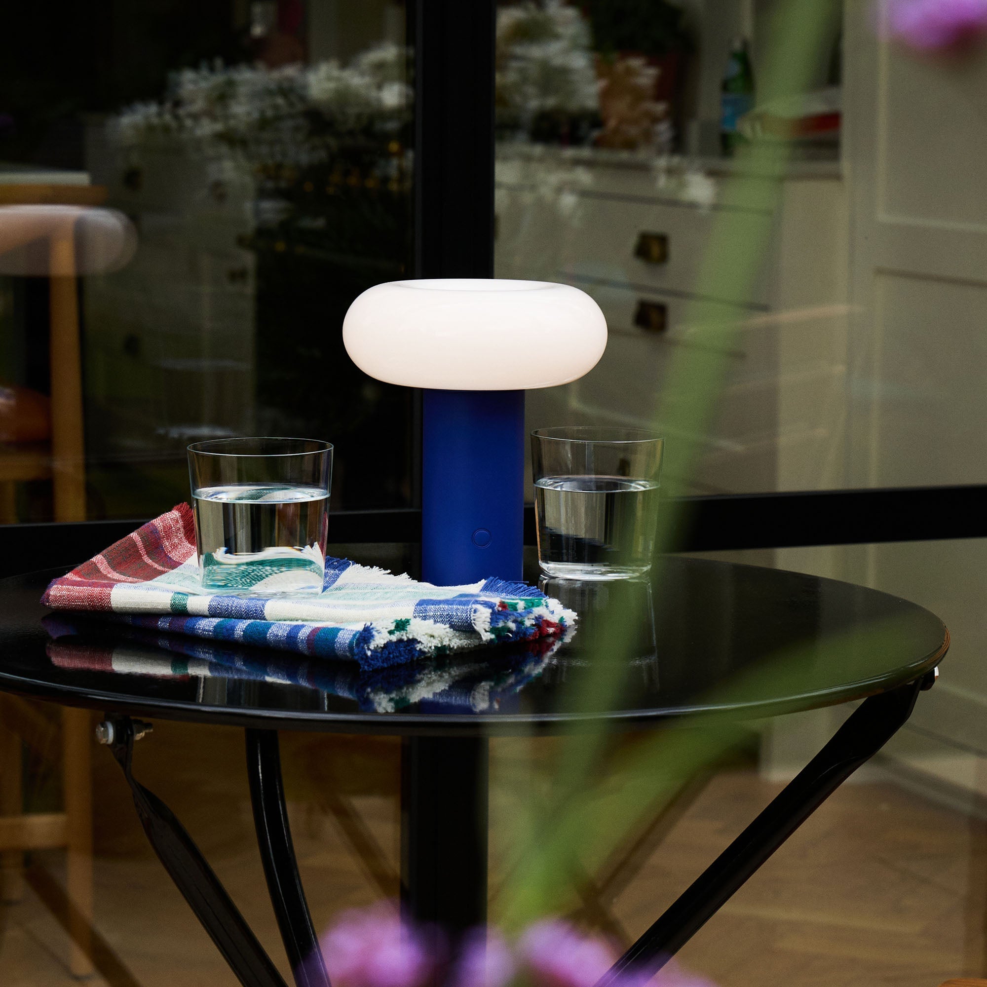 مصباح توروس المحمول - أزرق 